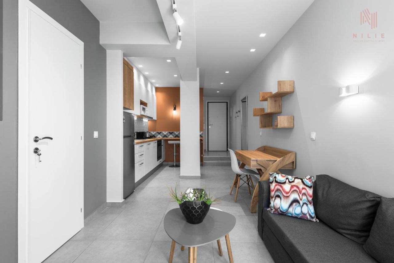 Big Apple Sts, Nilie Hospitality Mgmt Appartement Thessaloniki Buitenkant foto