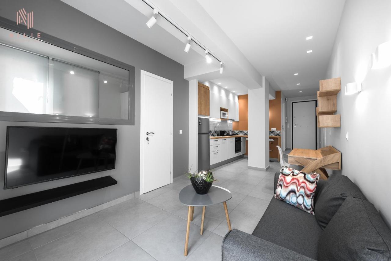 Big Apple Sts, Nilie Hospitality Mgmt Appartement Thessaloniki Buitenkant foto