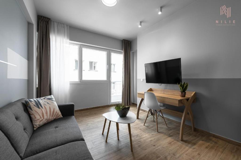 Big Apple Sts, Nilie Hospitality Mgmt Appartement Thessaloniki Buitenkant foto