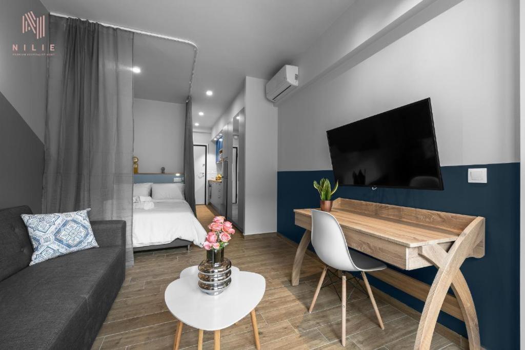Big Apple Sts, Nilie Hospitality Mgmt Appartement Thessaloniki Buitenkant foto
