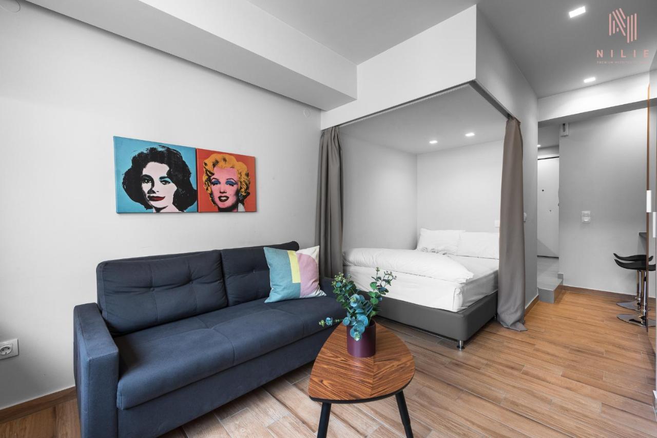 Big Apple Sts, Nilie Hospitality Mgmt Appartement Thessaloniki Buitenkant foto