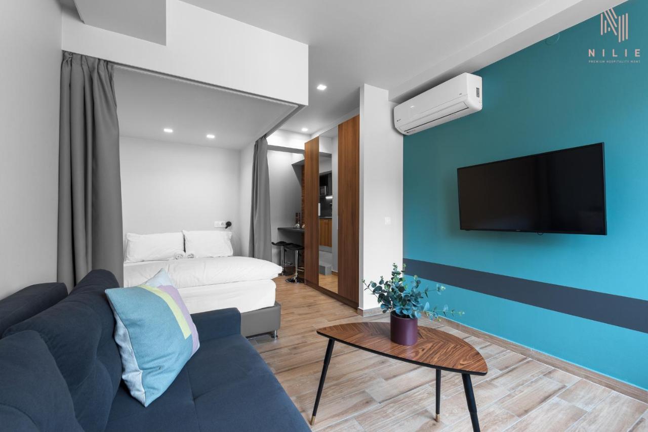 Big Apple Sts, Nilie Hospitality Mgmt Appartement Thessaloniki Buitenkant foto