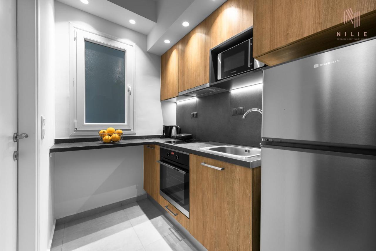 Big Apple Sts, Nilie Hospitality Mgmt Appartement Thessaloniki Buitenkant foto