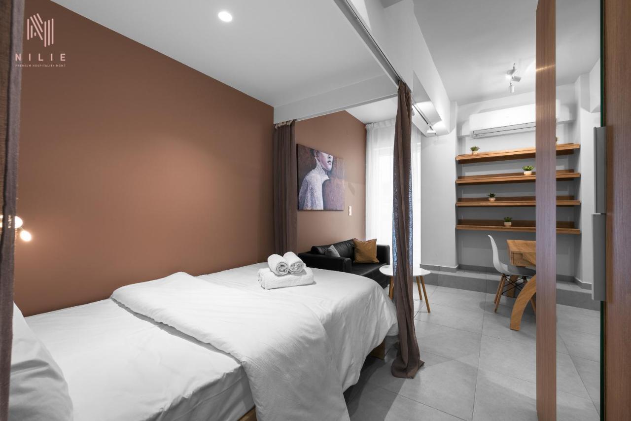 Big Apple Sts, Nilie Hospitality Mgmt Appartement Thessaloniki Buitenkant foto