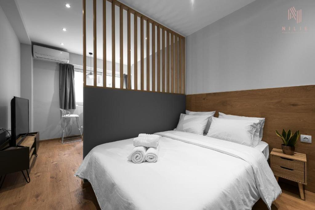 Big Apple Sts, Nilie Hospitality Mgmt Appartement Thessaloniki Buitenkant foto