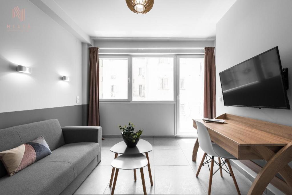 Big Apple Sts, Nilie Hospitality Mgmt Appartement Thessaloniki Buitenkant foto