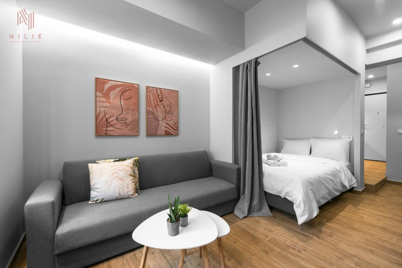 Big Apple Sts, Nilie Hospitality Mgmt Appartement Thessaloniki Buitenkant foto