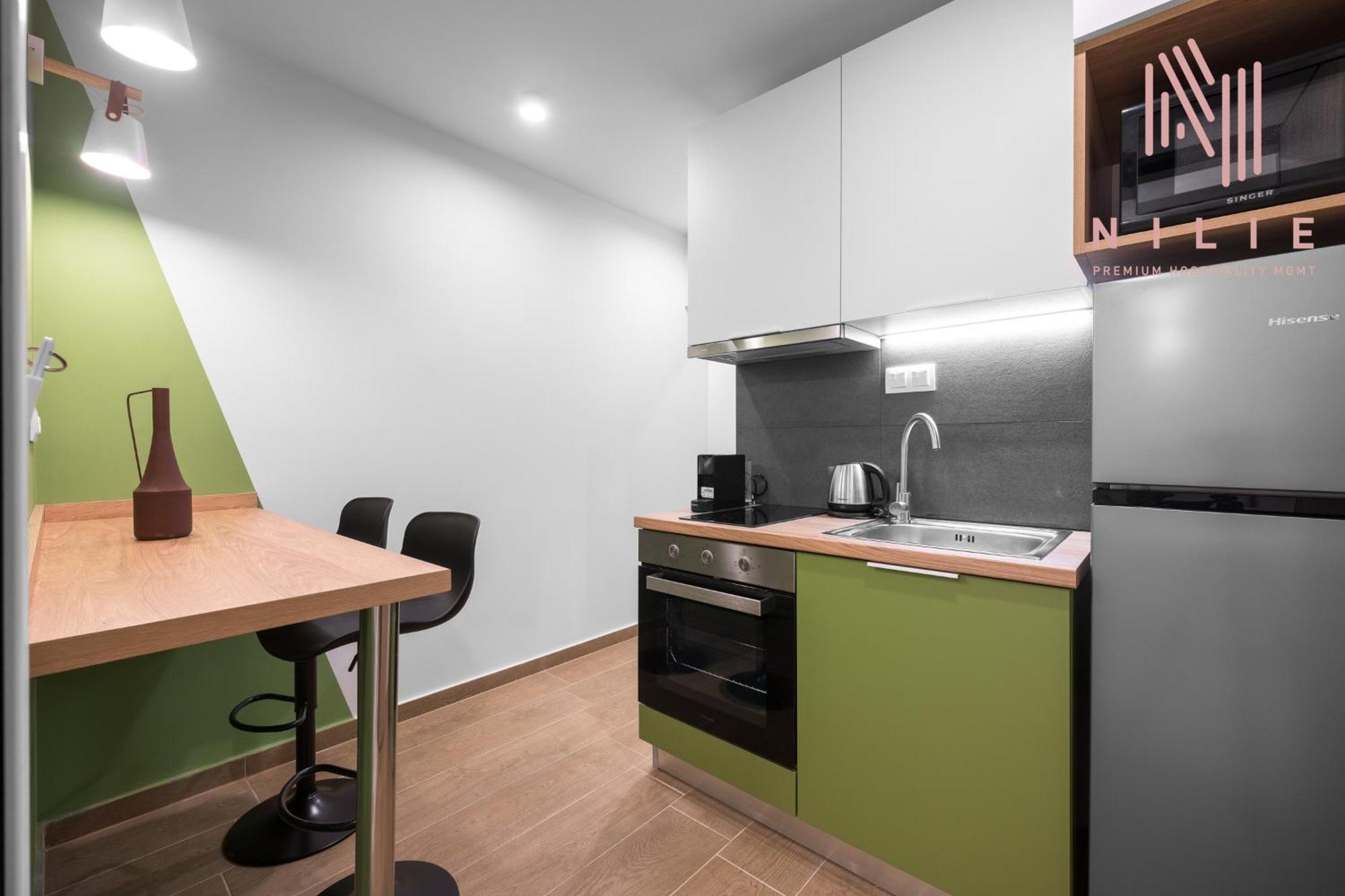 Big Apple Sts, Nilie Hospitality Mgmt Appartement Thessaloniki Buitenkant foto
