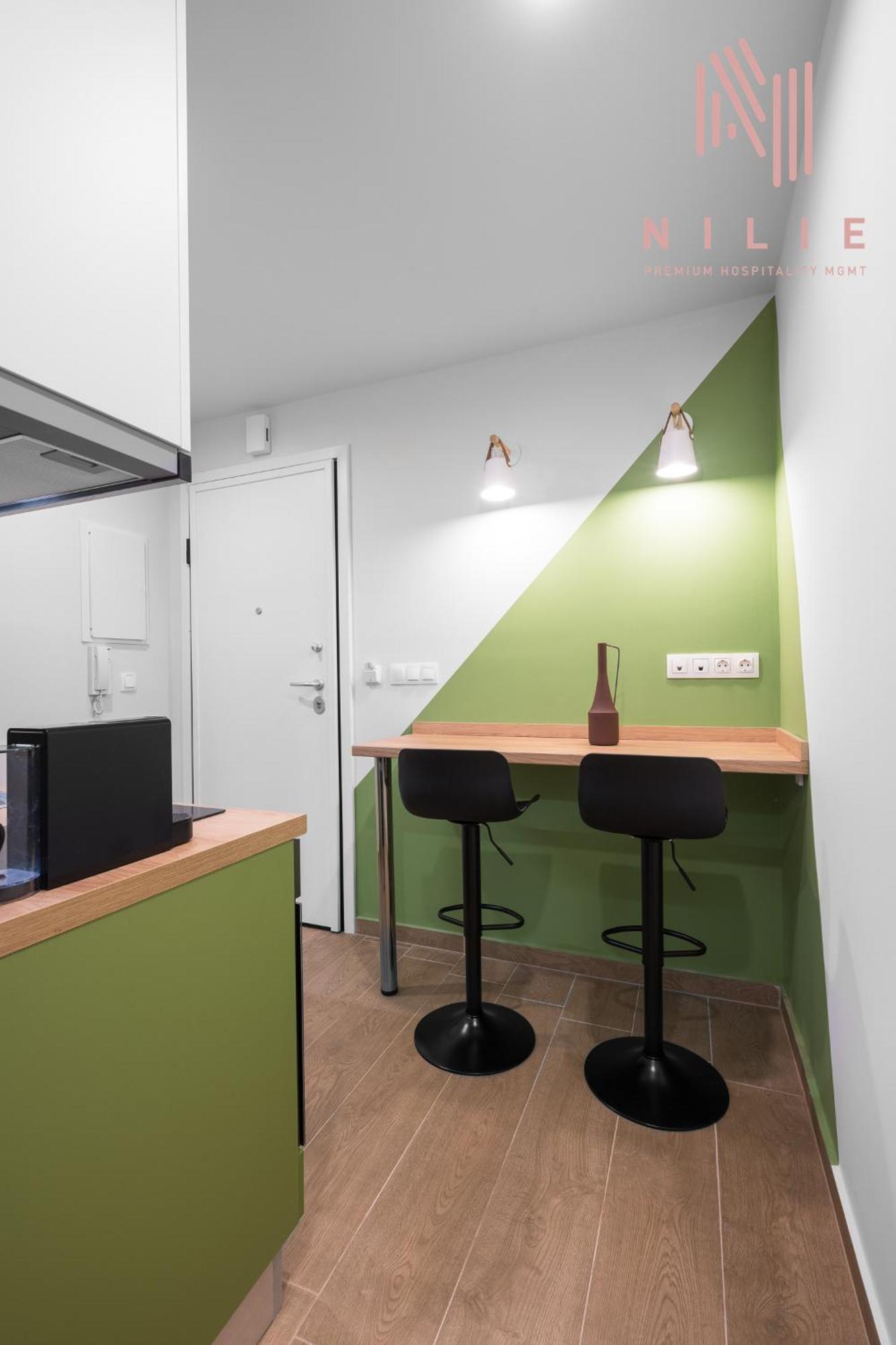 Big Apple Sts, Nilie Hospitality Mgmt Appartement Thessaloniki Buitenkant foto